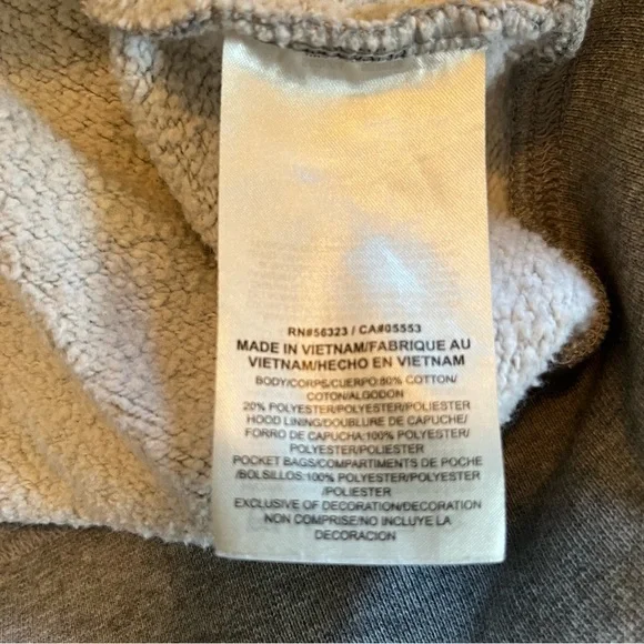 Nike Alabama Crimson Tide Fly Rush Mens Hoodie Heather Gray Sz L Pullover Swoosh - Picture 11 of 11